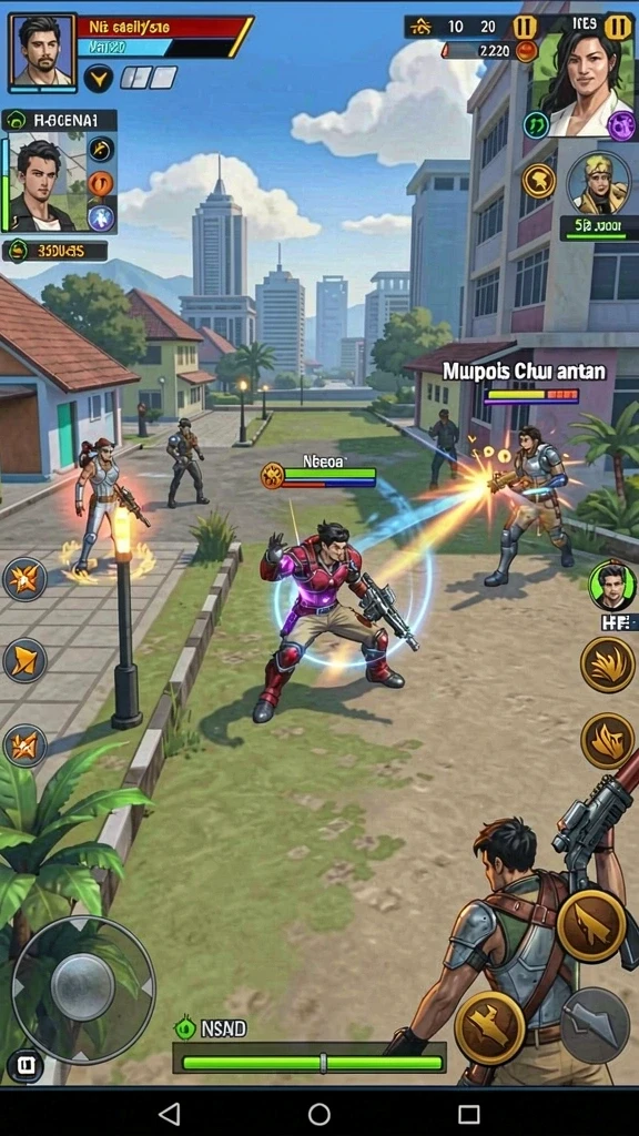 8180 - Grafik karakter yang sangat detail dan menawan.