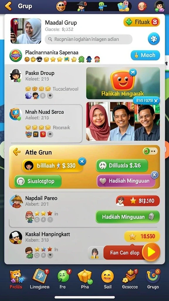 fatcai99 - Tampilan antarmuka yang modern dan user-friendly.