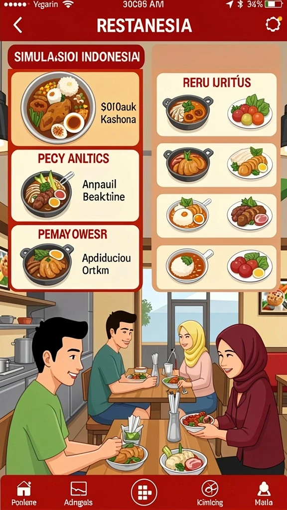 rr33 - Tampilan antarmuka yang user-friendly dan menarik.