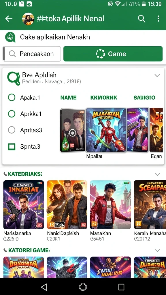 visa89 - Tampilan antarmuka yang memudahkan navigasi.