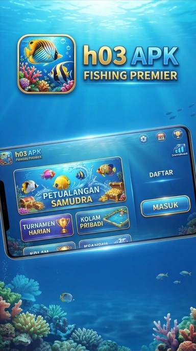 Layar utama h03 — antarmuka bersih setelah instalasi